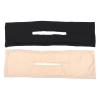 Outanaya Twisting Bowknot Hairbands 2Pcs Set Beige and Black, Rotating Hair Tying Bands for, Haircut Holder Accessories for Styling and Bun Decoration view 1