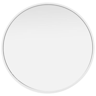 FOYTOKI Makeup Mirror with Suction Cup 4.5-Inch Round Bathroom Mirror Compact for Precise Tweezing and Wall Mounting