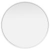 FOYTOKI Makeup Mirror with Suction Cup 4.5-Inch Round Bathroom Mirror Compact for Precise Tweezing and Wall Mounting view 1