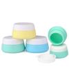 3 Pack Silicone Cream Jars 10ml 20ml Portable Travel Containers view 3