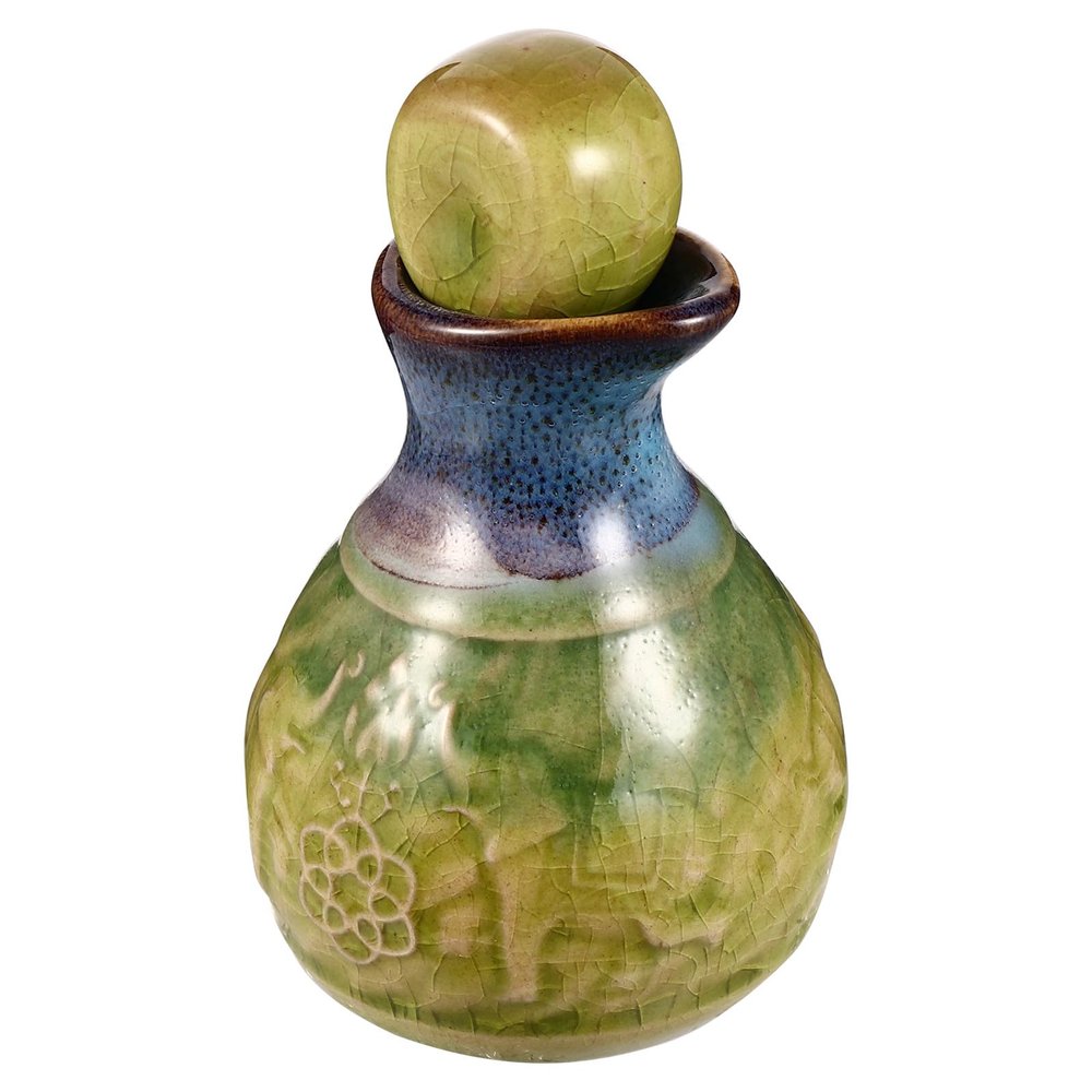 OSOLADY Ceramic Perfume Essential Oil Bottle Wide Mouth with Stopper