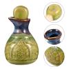 OSOLADY Ceramic Perfume Essential Oil Bottle Wide Mouth with Stopper view 2