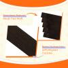 Full Shine Hand Tied Tape Weft, Dark Brown 18 Inch view 3