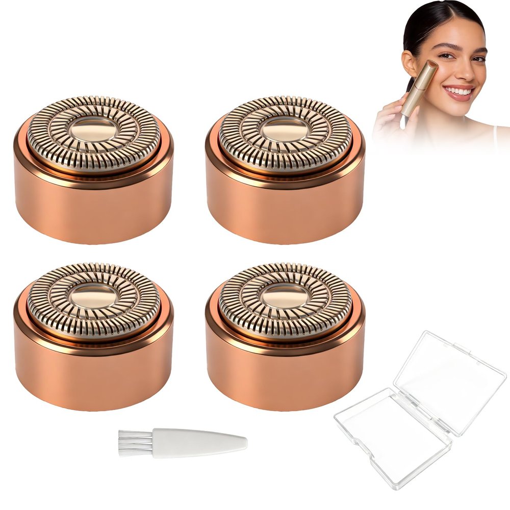 Gen 3 Replacement Heads for Flawless Facial Hair Remover,Razor Heads Compatible with Finishing Touch Flawless Facial Hair Remover,Shaver Head Replacement Blades for Facial Hair Removal for Women