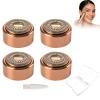 Gen 3 Replacement Heads for Flawless Facial Hair Remover,Razor Heads Compatible with Finishing Touch Flawless Facial Hair Remover,Shaver Head Replacement Blades for Facial Hair Removal for Women view 1