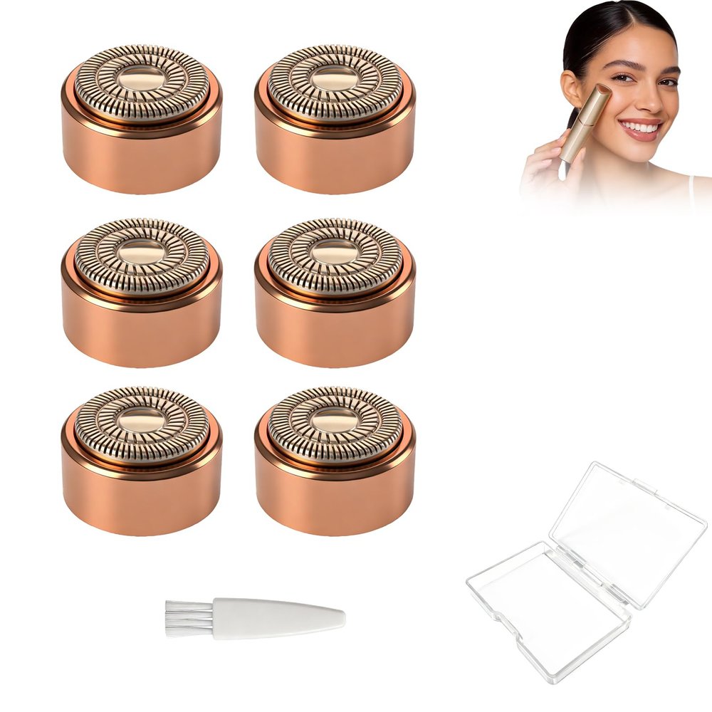 Gen 3 Replacement Heads for Flawless Facial Hair Remover,Razor Heads Compatible with Finishing Touch Flawless Facial Hair Remover,Shaver Head Replacement Blades for Facial Hair Removal for Women