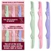 SNS CollectionsDermaplane Razor for Women, Face Razor & Eyebrow Trimmer, Facial Hair Remover, Peach Fuzz Remover, Exfoliating Facial Razor with Protective Cover, Safe Precision Blade, Pack of 3 view 1