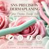SNS Collections Dermaplane Razor for Women, Face Razor & Eyebrow Trimmer, Facial Hair Remover, Peach Fuzz Remover, Exfoliating Facial Razor with Protective Cover, Safe Precision Blade, Pack of 3 view 4