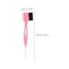 IWOWHERO Double-Headed Portable Eyebrow Comb Brush with Replaceable Head, Pink Eyebrow Brush and Hair Edge Comb for Women, PVC Case Included, Travel-Friendly Brow Grooming Tool view 2