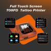 INKSOUL T08FD Tattoo Transfer Stencil Printer with Touchscreen, Bluetooth Tattoo Printer Machine with 5pcs Transfer Paper, Can Print Shadows, Compatible with Phones, Tablets & PC view 2