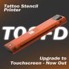 INKSOUL T08FD Tattoo Transfer Stencil Printer with Touchscreen, Bluetooth Tattoo Printer Machine with 5pcs Transfer Paper, Can Print Shadows, Compatible with Phones, Tablets & PC view 3