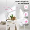 Professional Facial Steamer, Ionic Face Steamer Esthetician Vaporizador, with Preheat & Hot Mist Adjustment Function, Rocker Arm Steamer for Home Beauty Salon Spa view 4