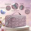 BOYATU Travel Makeup Bag Cosmetic Bags for Women: 3 Pcs Set Make up Bag view 2
