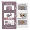 BOYATU Travel Makeup Bag Cosmetic Bags for Women: 3 Pcs Set Make up Bag view 3