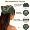 RODAILYCAY 4 PCS Hair Scarf, Chiffon Head Kerchief, Beige Ethnic Pattern Non Slip Triangle Headband Bandana for Women Girls view 3