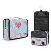 Ethebre Cute Valentines Day Heart Travel Toiletry Bag with Hanging Hook, Waterproof Hanging Makeup Organizer Portable Cosmetic Bag for Women & Men Travel Essentials Accessories view 2