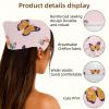 RODAILYCAY Hello Summer Pineapple Watermelon Background 4 Pack Triangle Head Scarf, Chiffon Hair Kerchief, Elastic Hair Scarf Bandanas for Women Girls view 3