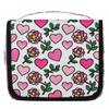 Ethebre Abstract Rose Love Pattern Travel Toiletry Bag with Hanging Hook, Waterproof Hanging Makeup Organizer Portable Cosmetic Bag for Women & Men Travel Essentials Accessories view 1