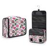 Ethebre Abstract Rose Love Pattern Travel Toiletry Bag with Hanging Hook, Waterproof Hanging Makeup Organizer Portable Cosmetic Bag for Women & Men Travel Essentials Accessories view 2