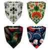 RODAILYCAY 4 PCS Hair Scarf Headband, Chiffon Triangle Head Scarf, Bird Non Slip Hair Bandanas Kerchief view 1
