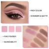 Erinde 12 Colors Eyeshadow Palette, Lavender Pink Neutrals & Nude Eye Shadow Makeup, Matte Shimmer Finishes, Long Lasting Ultra-Blendable Waterproof Eyeshadow Powder for Daily & Party, 07 view 4
