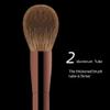 1pcs/7pcs/10pcs/set Makeup brushes Powder Eyeshadow Domed Crease Make up brush Stippling Angled Shadow Brow with cosmeetic bag,brown,Concealer Brush view 3