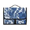 CuwrYet Blue White Damascus Travel Toiletry Bag 1 PCS Hanging Toiletry Bag for Women & Men Makeup Organizer Bags for Travel Essentials Accessories Cosmetics Gifts for Women view 1