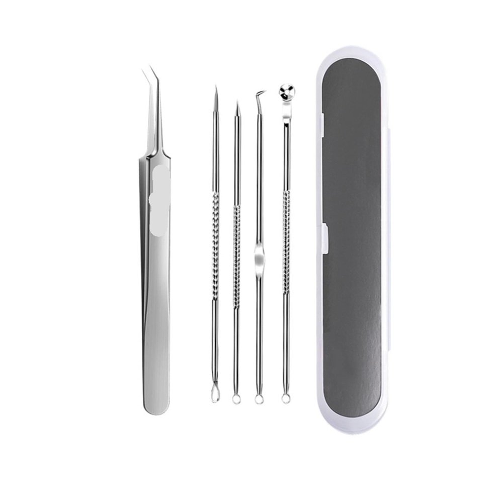 Blackhead Removal Needles Stainless Steel(Slanted and 4PCS)