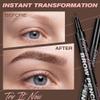 3D Microblading Eyebrow Pen Eyebrow Pencil, Waterproof & Smudge-Proof Natural Hair-Like Brow Pen, Long-Lasting All-Day Wear, Precise Brow Definer for Beginners & Pros (2 Packs, Light Brown) view 2