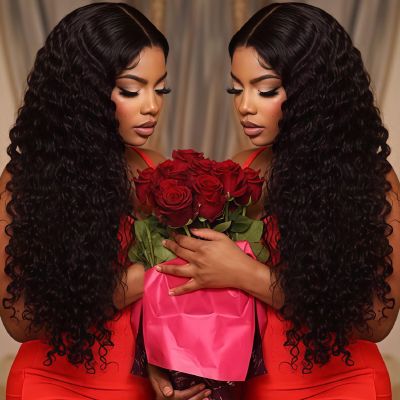Burmese Curly Bundles Human Hair 20 22 24 Inch 12A Deep Curly Hair 3 Bundles 100% Unprocessed Quick Weave 3c4a Water Wave Bundles with Spiral Curly End Real Human Hair Extensions
