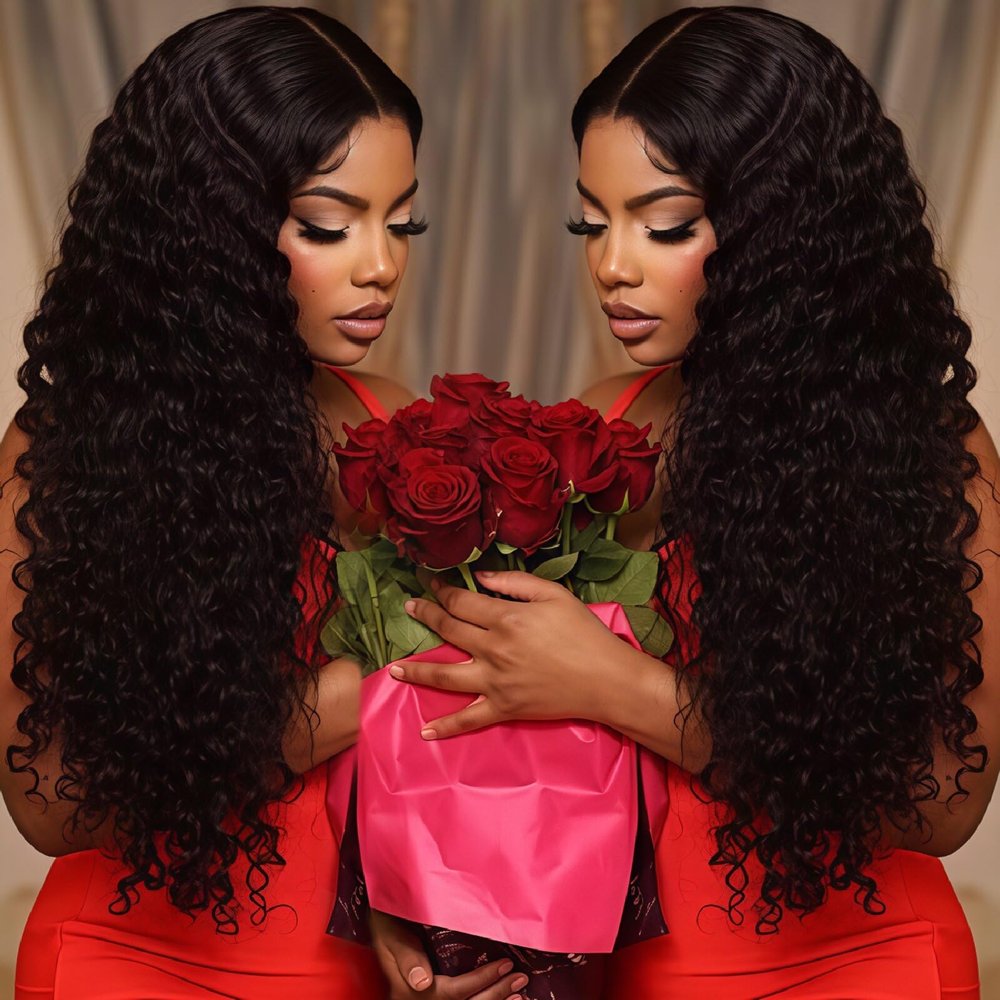 Burmese Curly Bundles Human Hair 20 22 24 Inch 12A Deep Curly Hair 3 Bundles 100% Unprocessed Quick Weave 3c4a Water Wave Bundles with Spiral Curly End Real Human Hair Extensions