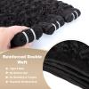 Burmese Curly Bundles Human Hair 20 22 24 Inch 12A Deep Curly Hair 3 Bundles 100% Unprocessed Quick Weave 3c4a Water Wave Bundles with Spiral Curly End Real Human Hair Extensions view 3