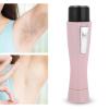 Yinhing Mini Women Electric Hair Removal Depilatory Machine Portable Lady Body Shaver Smooth Skin Shaving Tool for Arms Underarm Legs Pink Lightweight Compact Size view 3