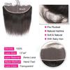 QIYING 12A Straight Bundles with Frontal Human Hair 18 20 22 with 16 Inch 100% Unprocessed Virgin Brazilian Straight Human Hair Weave 3 Bundles with 13x4 HD Lace Frontal Closure view 4