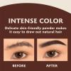 Professional Brow Powder Palette and Defining Kit Complete with Mirror, Tweezers for Shaping and Filling in Dark or Light Brown Shades (#3) view 4