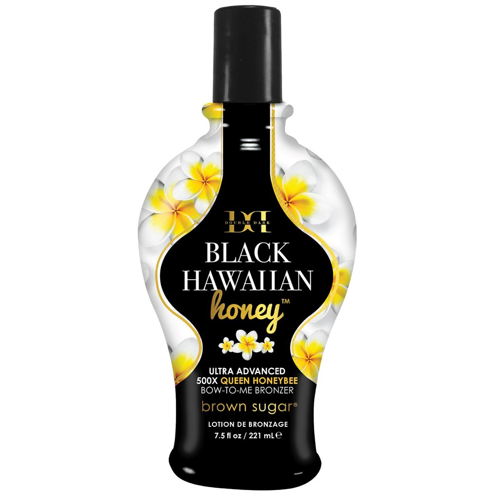 Brown Sugar Double Dark Black Hawaiian Honey 500X Lotion, 7.5 Fl Oz
