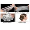 100pcs Disposable Ear CoversElastic Clear Waterproof Plastic for Hair Dye, Bathing, Travel, Daily Use (100) view 4