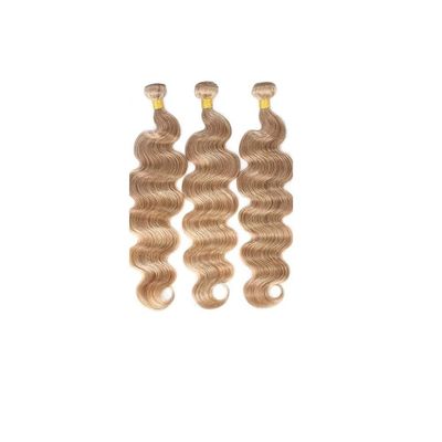 ALLUREMOUR Blonde Bundles Hair Weave Honey Blonde Body Wave Bundles Extensions ALLUREMOUR(27,22inch 1pc)