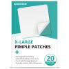 kindshine 20Pcs XL Acne Patches, Large Pimple Patches for Face, Cheek & Nose, Large Hydrocolloid patch, Vegan-friendly Skin Care for Body Acne view 1
