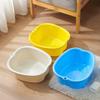 AXLOFO Foot Soaking Tub Large Size Foot Basin, Feet Soaking Tub with Massage Acupoint, Pedicure Feet Soak Basin Plastic Bucket for Women and Men (White) view 3
