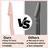 Dermaplaning Razors Tool for Women Face,3 PCS Eyebrow Razor with Replacement of 10 eyebrow trimming blades,Facial Hair Removal for Women13 PCS view 2