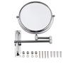 XYBSDBTNR Bathroom Makeup Mirrors, Wall Mounted Brass Double Sided 360 Swivel Magnifying Vanity Shaving Extendable Adjustable(10x) view 4