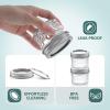 Tecohouse Mini Mason Jars 4 oz, 16 Pack Small Glass Jars with Lids view 3