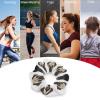 Traceless Hair Rings for Ponytails Black Yellow Pug, Adjustable Coil Elastics, No-Damage Hold for Braids, Dreadlocks, and Unique Hairstyles view 3