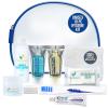 Convenience Kits International Unisex 10 Piece Hygiene Travel Kit with Shampoo, Conditioner, Lotion, Soap, Deodorant, Crest Toothpaste, Toothbrush, Cotton Washcloth (64 Kits) view 2