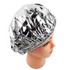Dioche Aluminum Foil Hat Salon Shower Cap Disposable Hair Protector for Spa Beauty Salon Home Use PE Aluminum Diameter 30cm 1Pcs (Silver) view 2