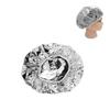 Dioche Aluminum Foil Hat Salon Shower Cap Disposable Hair Protector for Spa Beauty Salon Home Use PE Aluminum Diameter 30cm 1Pcs (Silver) view 4