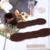 4 Pcs Hair Bun Maker Sponges Foam Sponge Bun Shapers Magic French Twist Clip nap Roll Sponge Curler Clips Hair Styling Accessories Easy Donut Maker Twister for Ballet Long Thin Curly Straight Wavy view 3