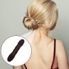 4 Pcs Hair Bun Maker Sponges Foam Sponge Bun Shapers Magic French Twist Clip nap Roll Sponge Curler Clips Hair Styling Accessories Easy Donut Maker Twister for Ballet Long Thin Curly Straight Wavy view 4