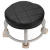 LUCKDANO Low Roller Seat, Comfortable 360 Degree Rotating Stool with Wheels, Space Saving Flexible Rolling Stool for Office Home Garage Salon Spa view 1